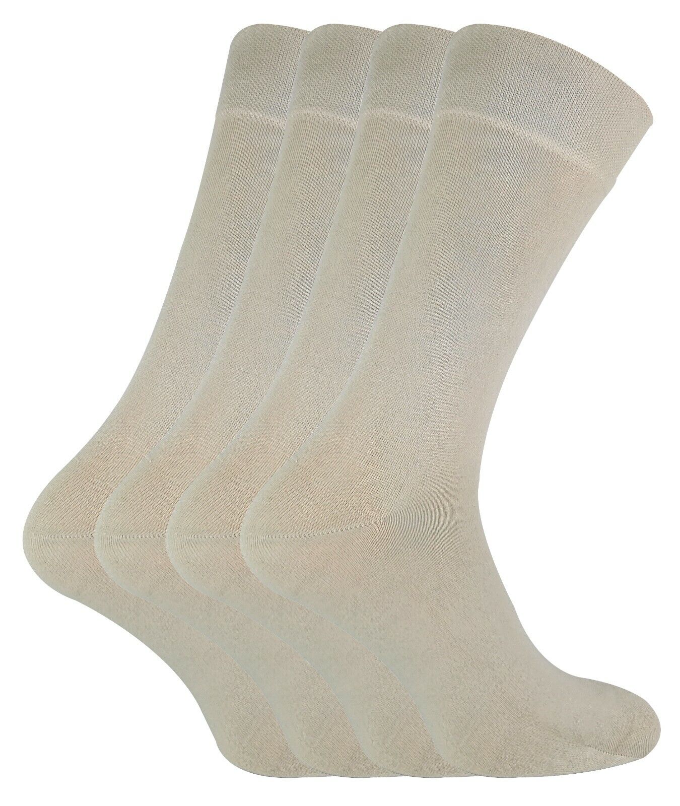 CALCETÍN SNOB - 4 Pares Unisex Bambú Finamente Tejido Delgado Súper Suave Traje de Vestir Calcetines - Imagen 24 de 44