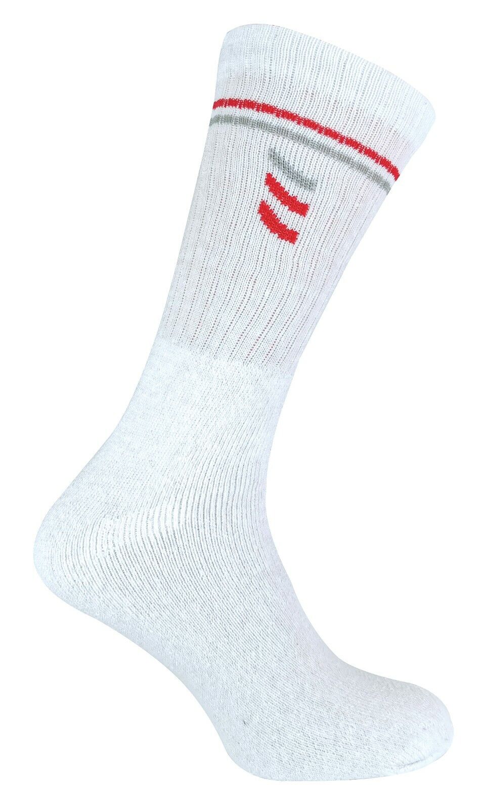 SOCKE SNOB - 6er-Pack Herren Baumwolle Retro Sportsocken mit Streifen - Bild 10 von 11