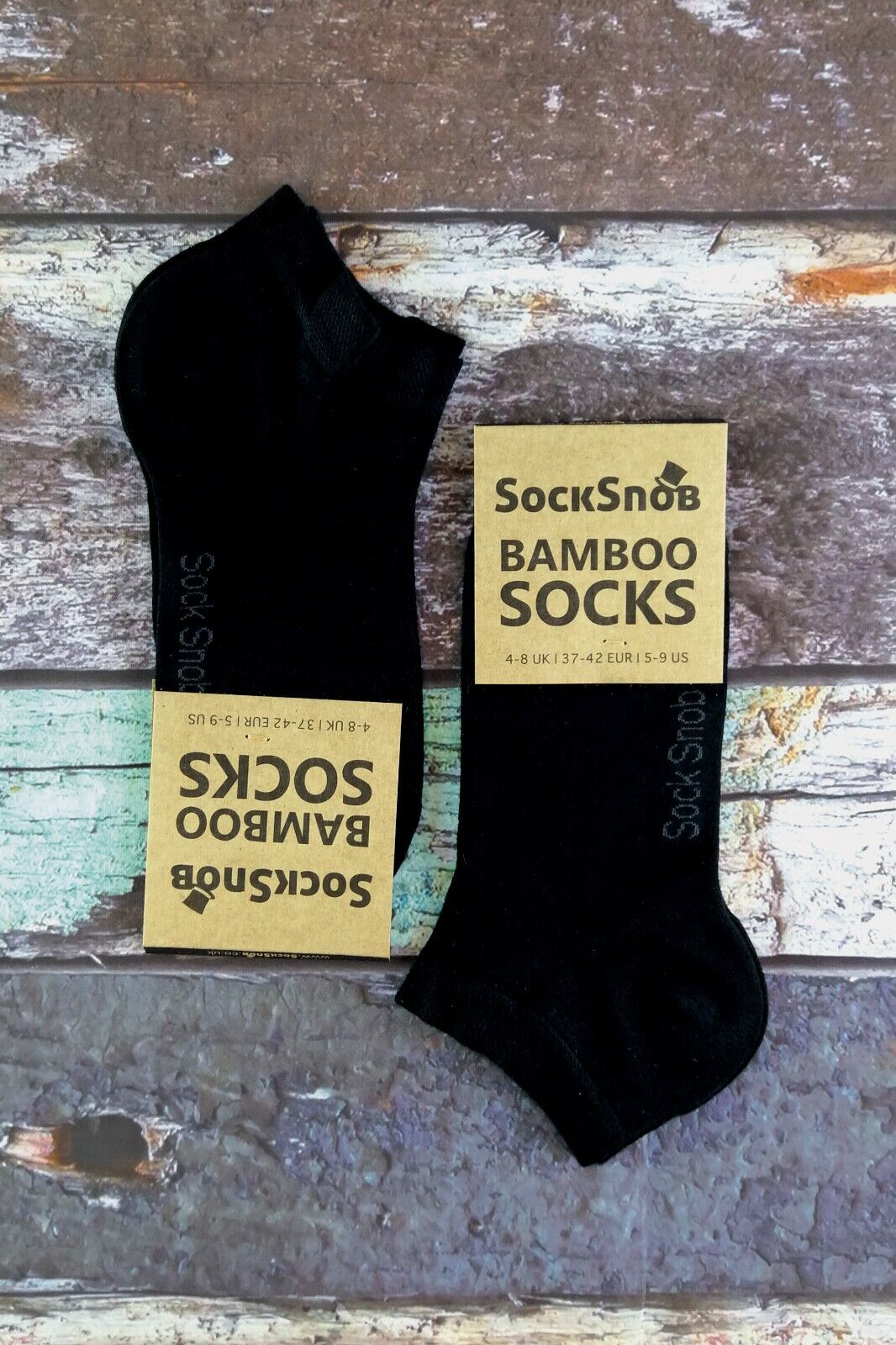 4 pares de calcetines de entrenamiento de tobillo transpirables de bambú corte bajo para hombre y mujer - Imagen 8 de 20