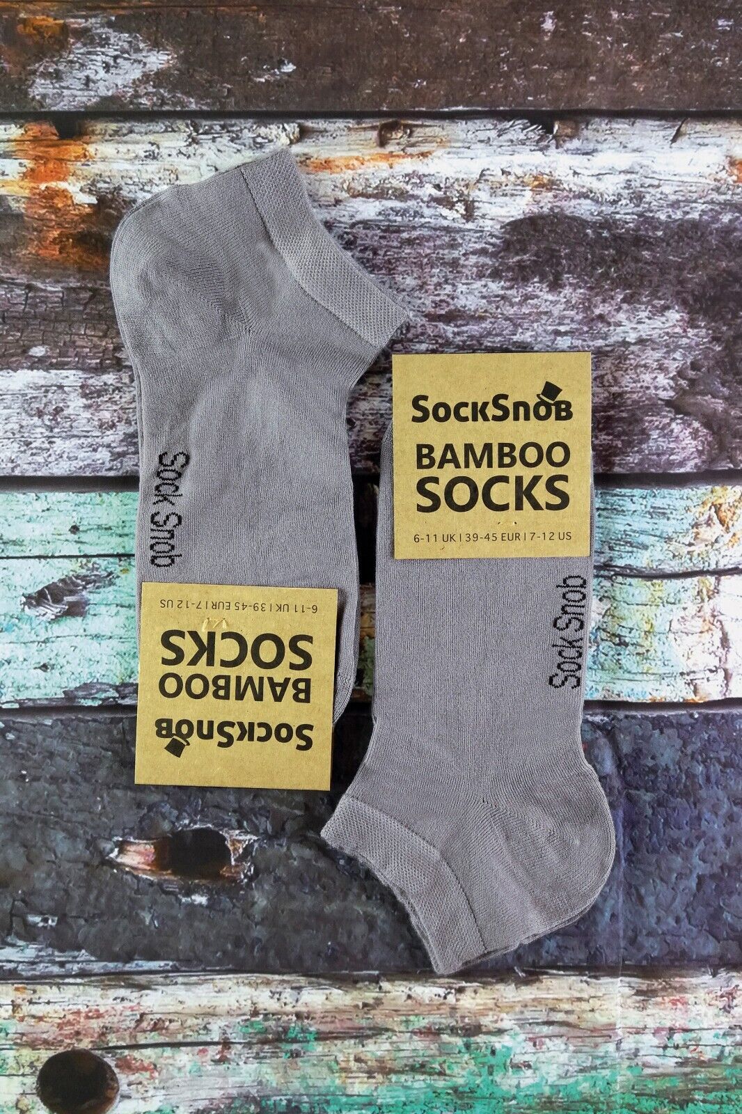 4 pares de calcetines de entrenamiento de tobillo transpirables de bambú corte bajo para hombre y mujer - Imagen 14 de 20