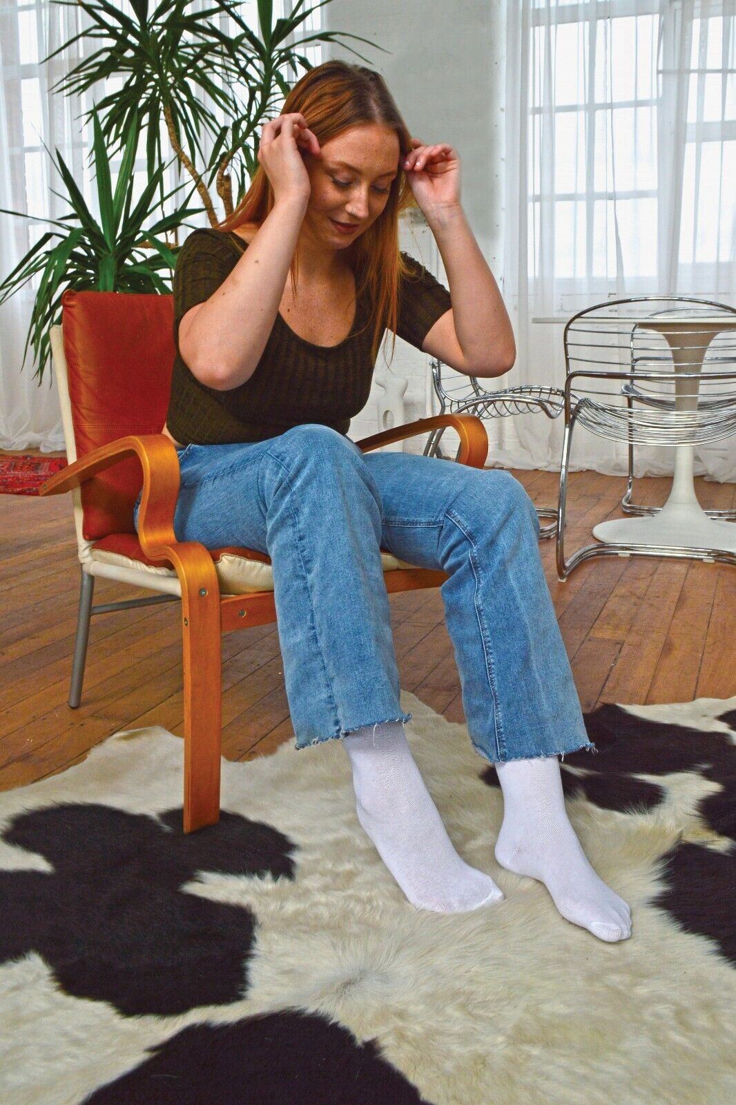 Sock Snob - 6 paia di calze alla caviglia da donna in cotone tinta unita ricco - Foto 18 di 94