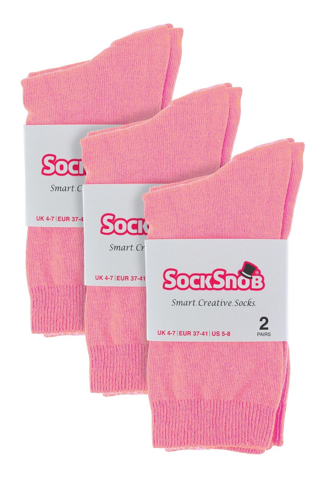 Sock Snob - 6 paia di calze alla caviglia da donna in cotone tinta unita ricco - Foto 36 di 94