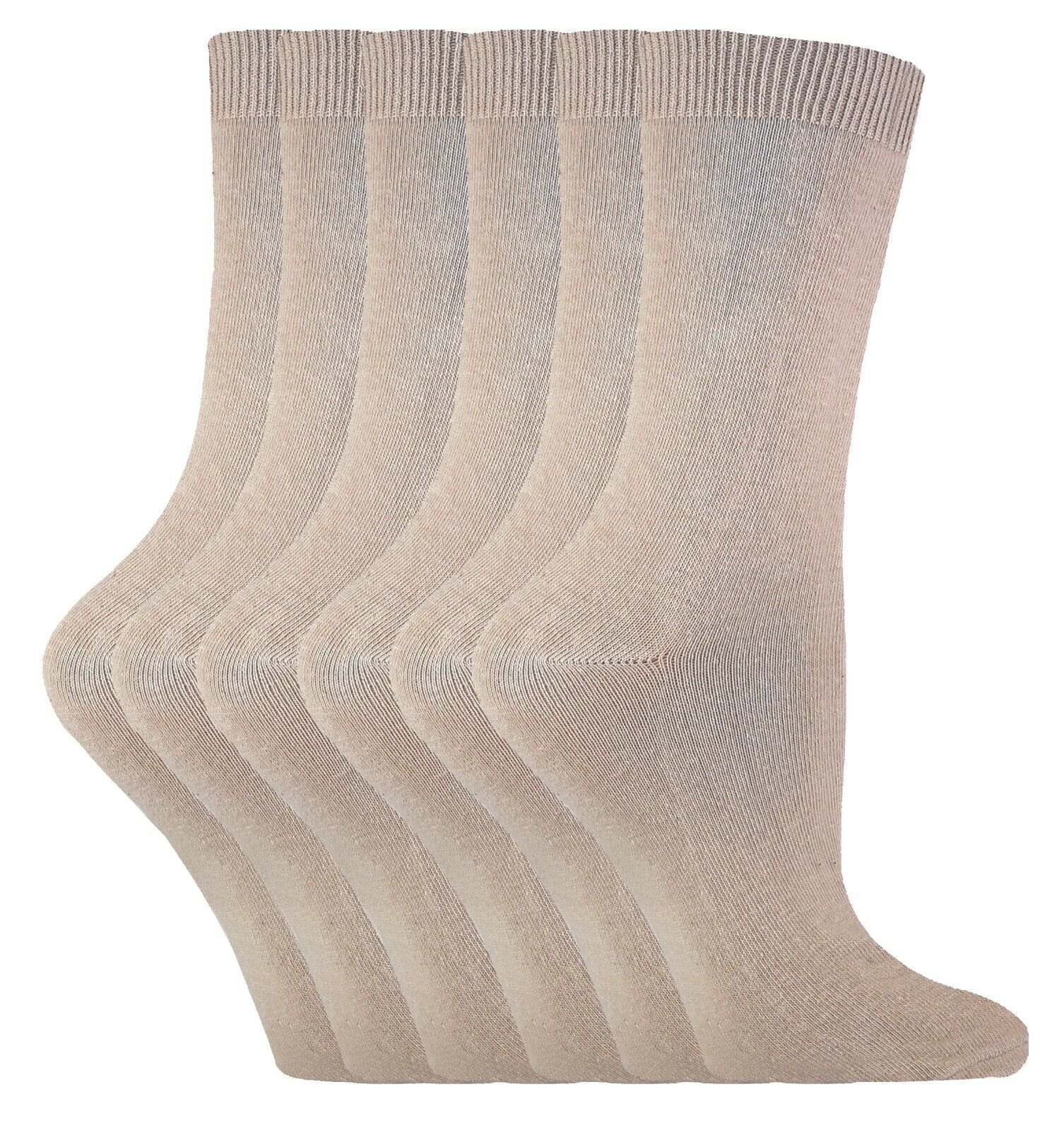 Sock Snob - 6 paia di calze alla caviglia da donna in cotone tinta unita ricco - Foto 45 di 94