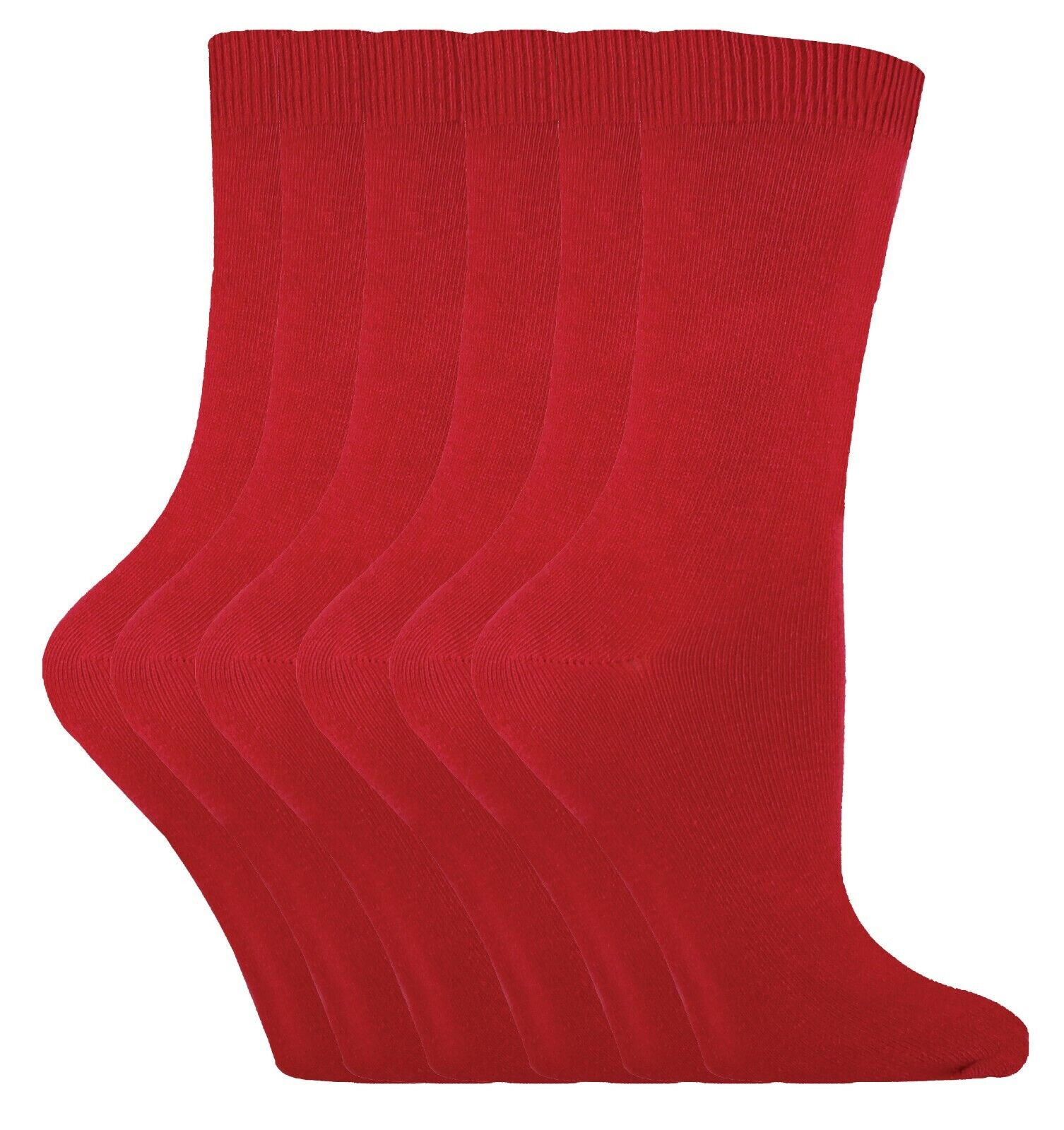 Sock Snob - 6 paia di calze alla caviglia da donna in cotone tinta unita ricco - Foto 55 di 94