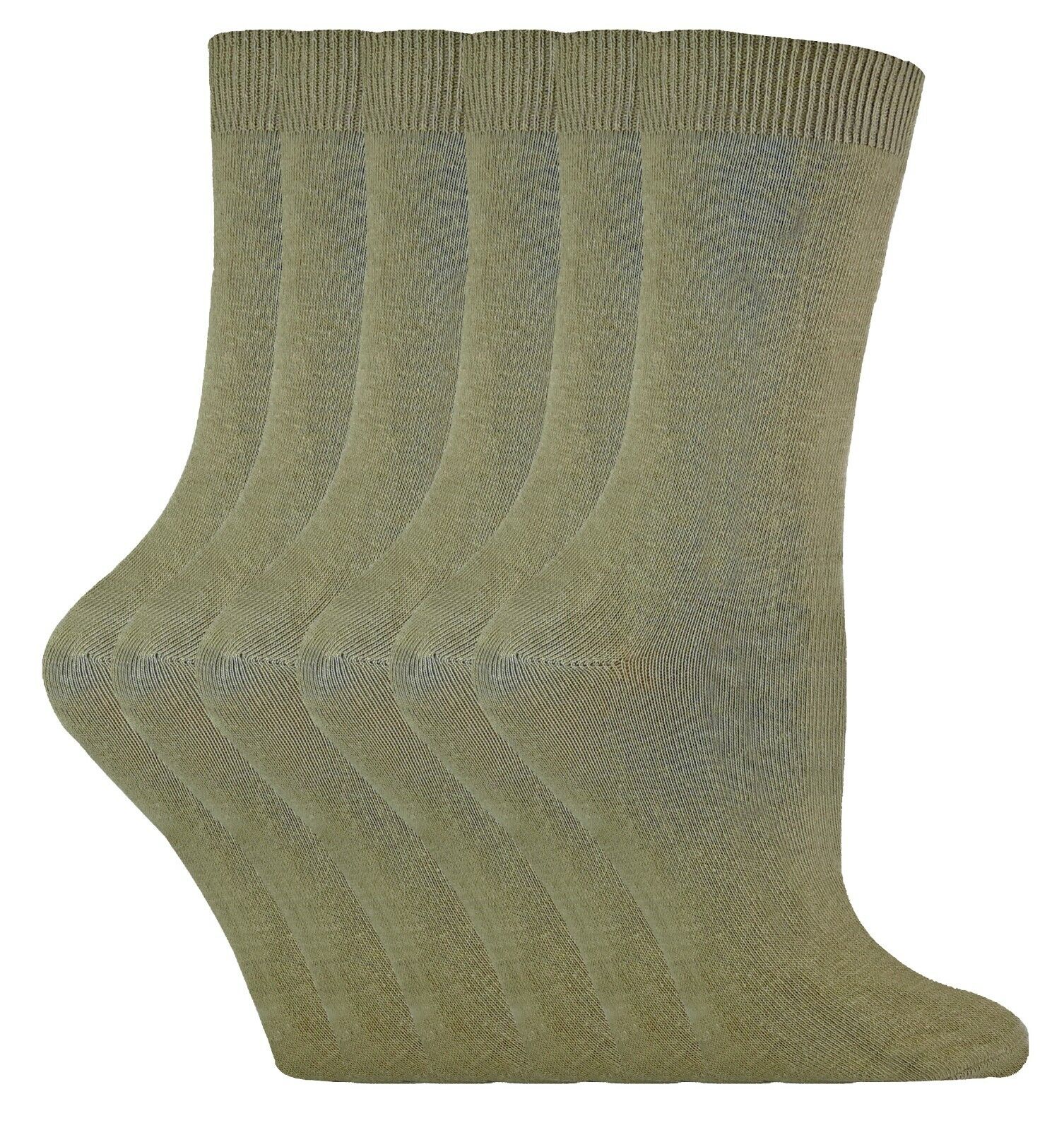 Sock Snob - 6 paia di calze alla caviglia da donna in cotone tinta unita ricco - Foto 60 di 94