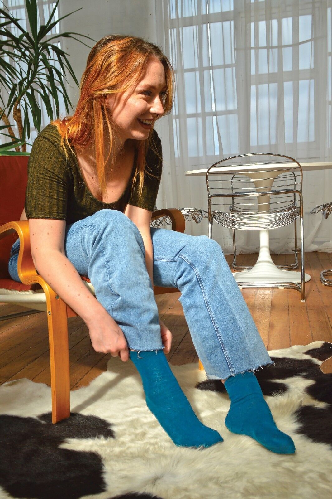Sock Snob - 6 paia di calze alla caviglia da donna in cotone tinta unita ricco - Foto 68 di 94