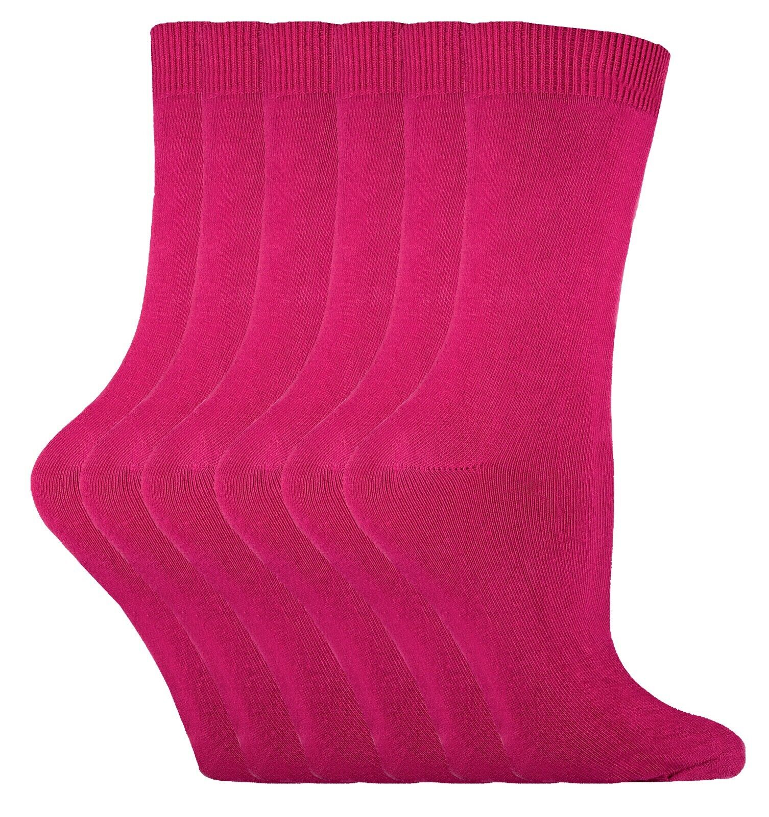 Sock Snob - 6 paia di calze alla caviglia da donna in cotone tinta unita ricco - Foto 75 di 94