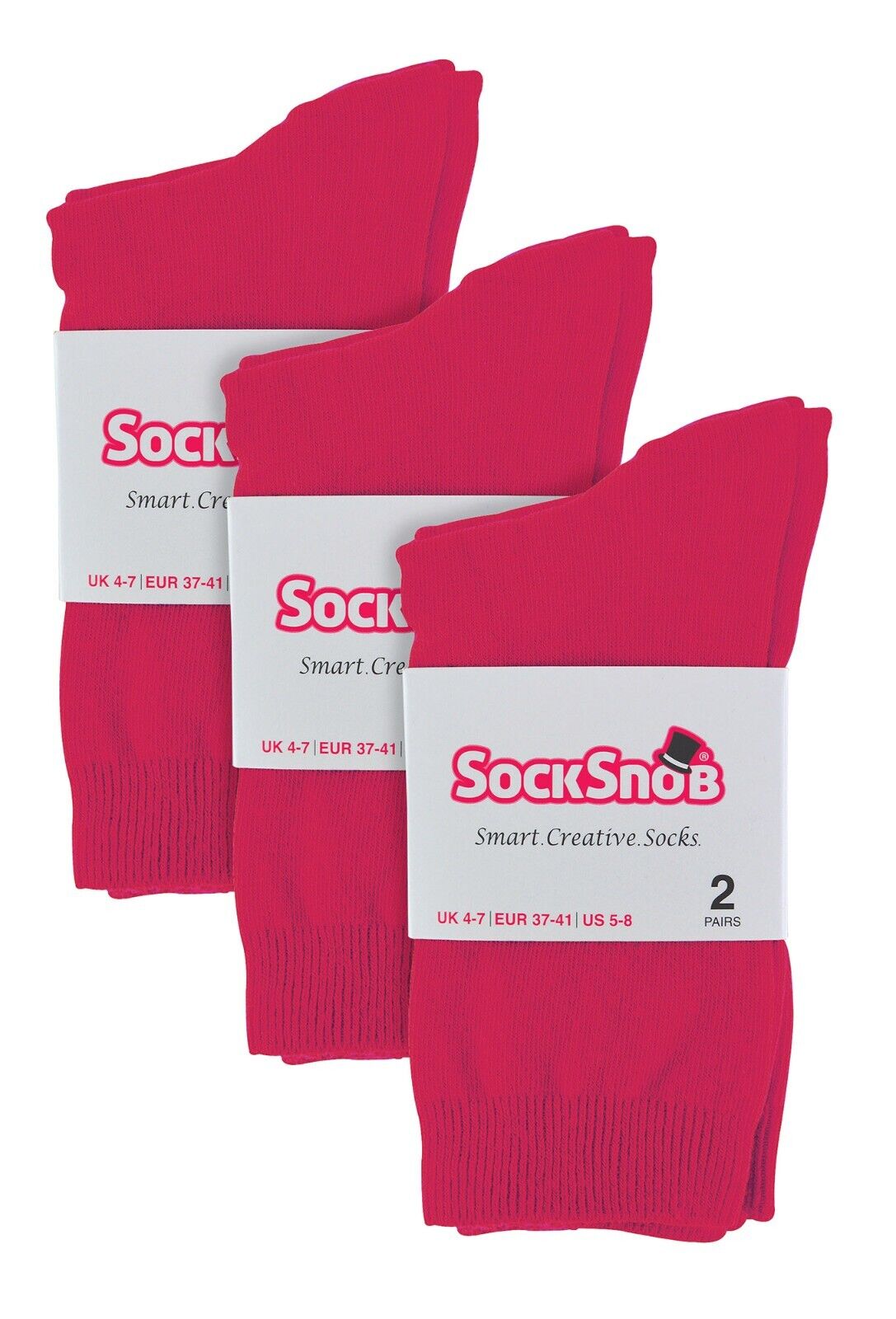 Sock Snob - 6 paia di calze alla caviglia da donna in cotone tinta unita ricco - Foto 76 di 94