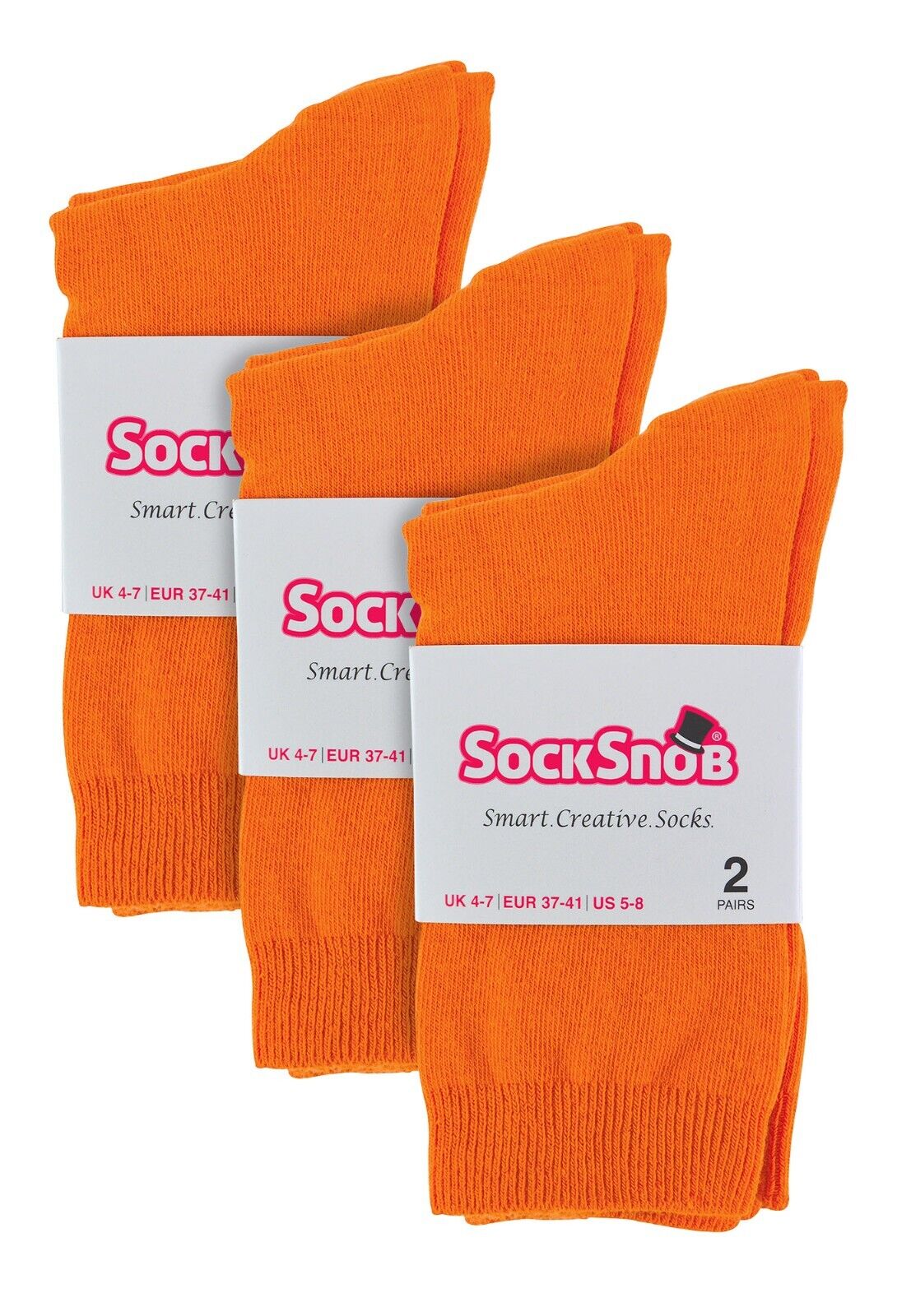 Sock Snob - 6 paia di calze alla caviglia da donna in cotone tinta unita ricco - Foto 86 di 94