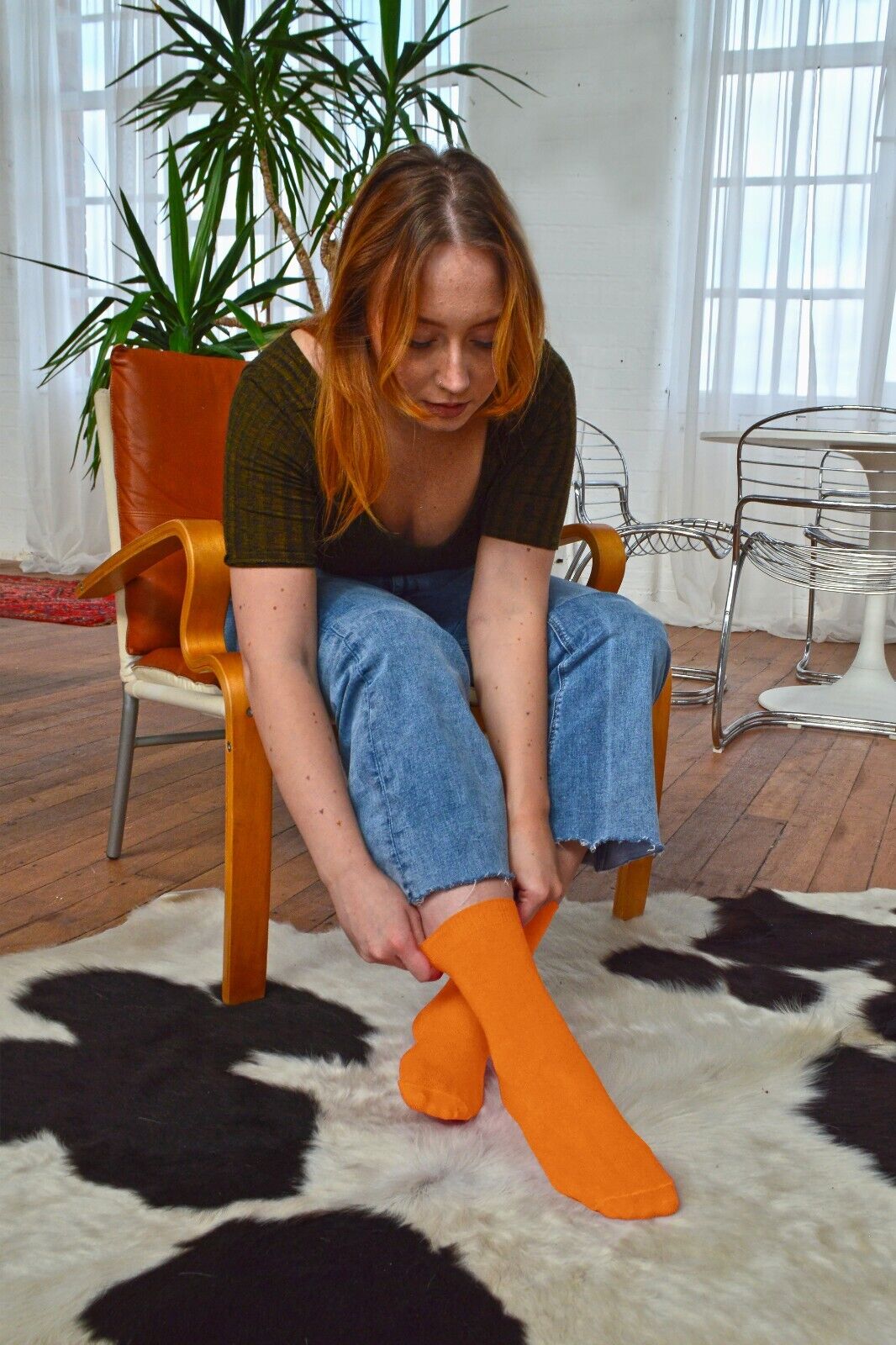 Sock Snob - 6 paia di calze alla caviglia da donna in cotone tinta unita ricco - Foto 88 di 94