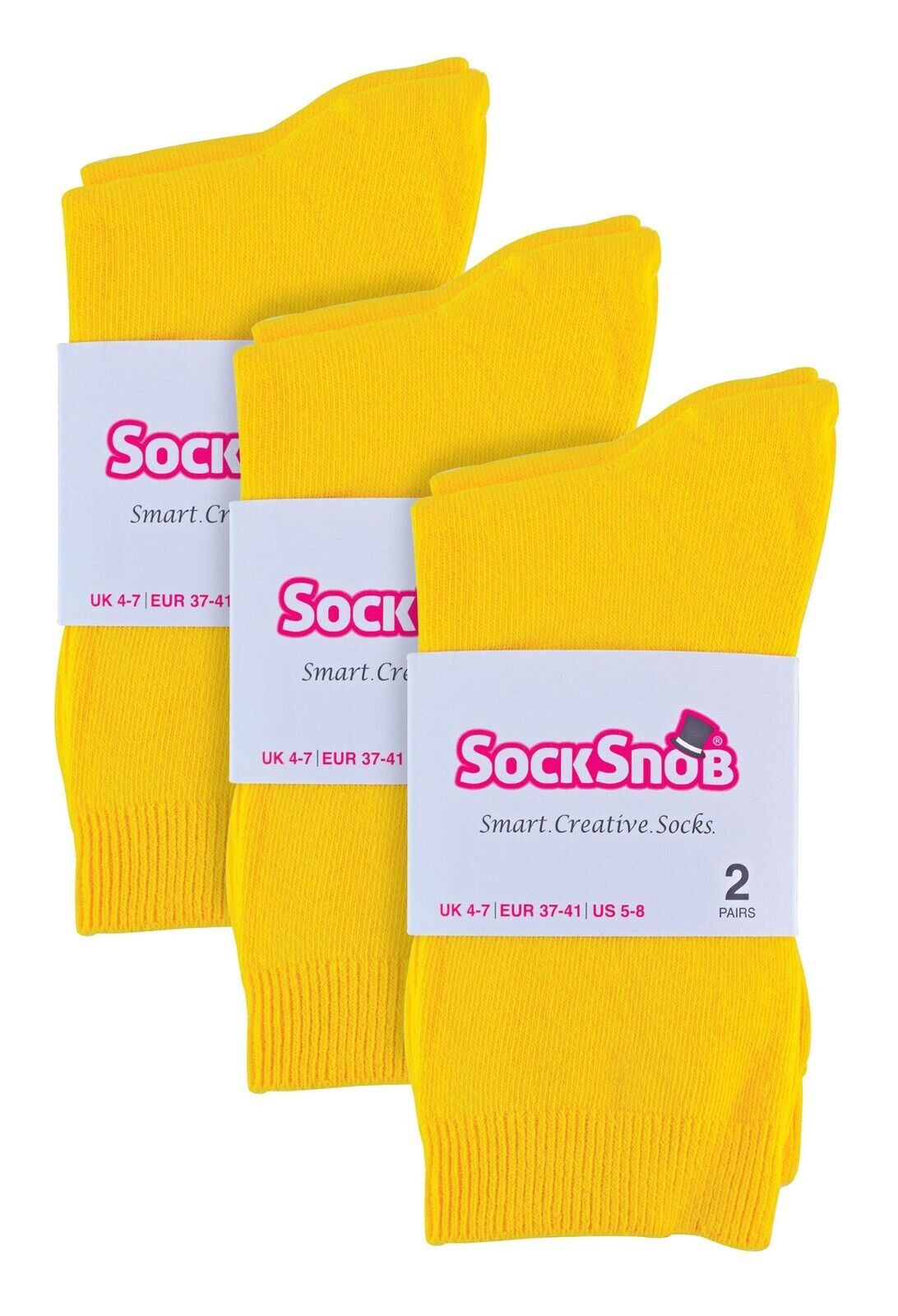 Sock Snob - 6 paia di calze alla caviglia da donna in cotone tinta unita ricco - Foto 91 di 94