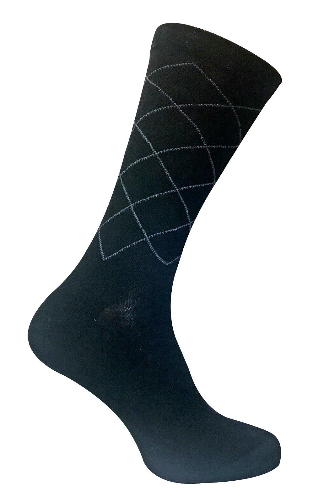 Sock Snob - 6 Paires Hommes Coton Respirant Fantaisie Rayures Désign Chaussettes - Imagen 25 de 33