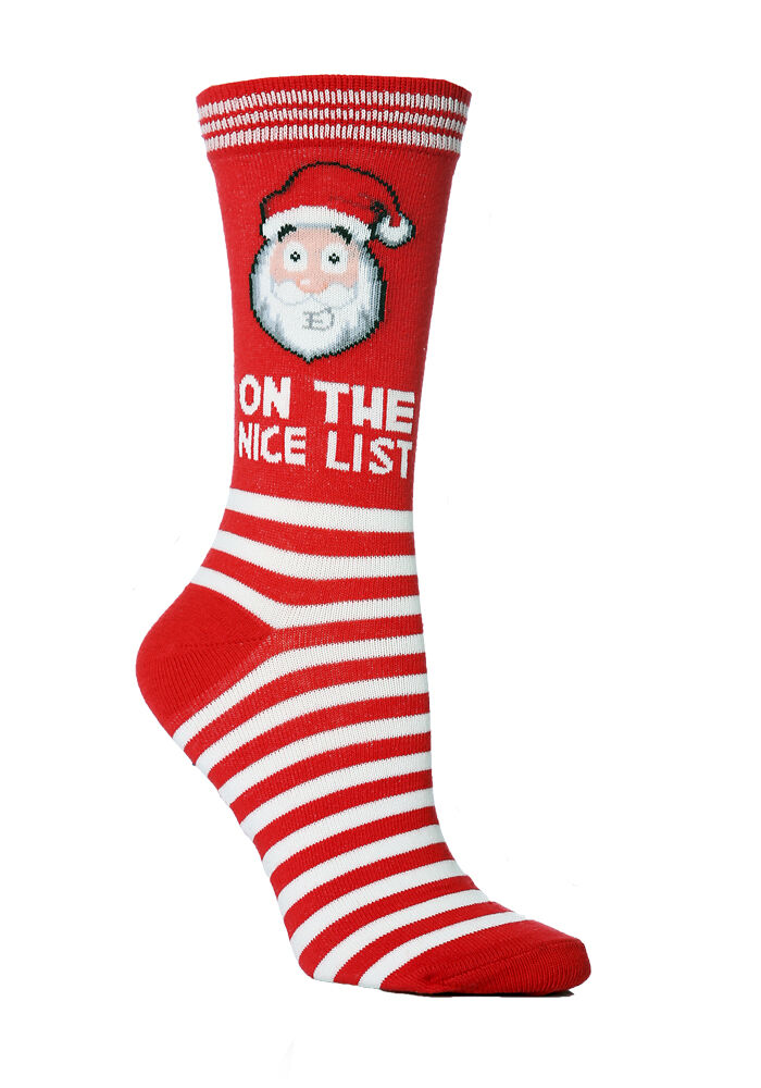 Sock Snob - Womens Fun Cute Novelty Christmas Winter Cotton Crew Socks, 5-9 US - Picture 7 of 12