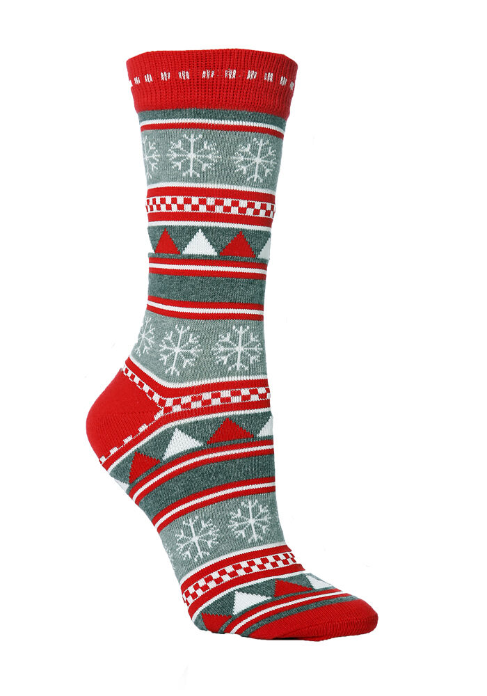 Sock Snob - Womens Fun Cute Novelty Christmas Winter Cotton Crew Socks, 5-9 US - Picture 10 of 12