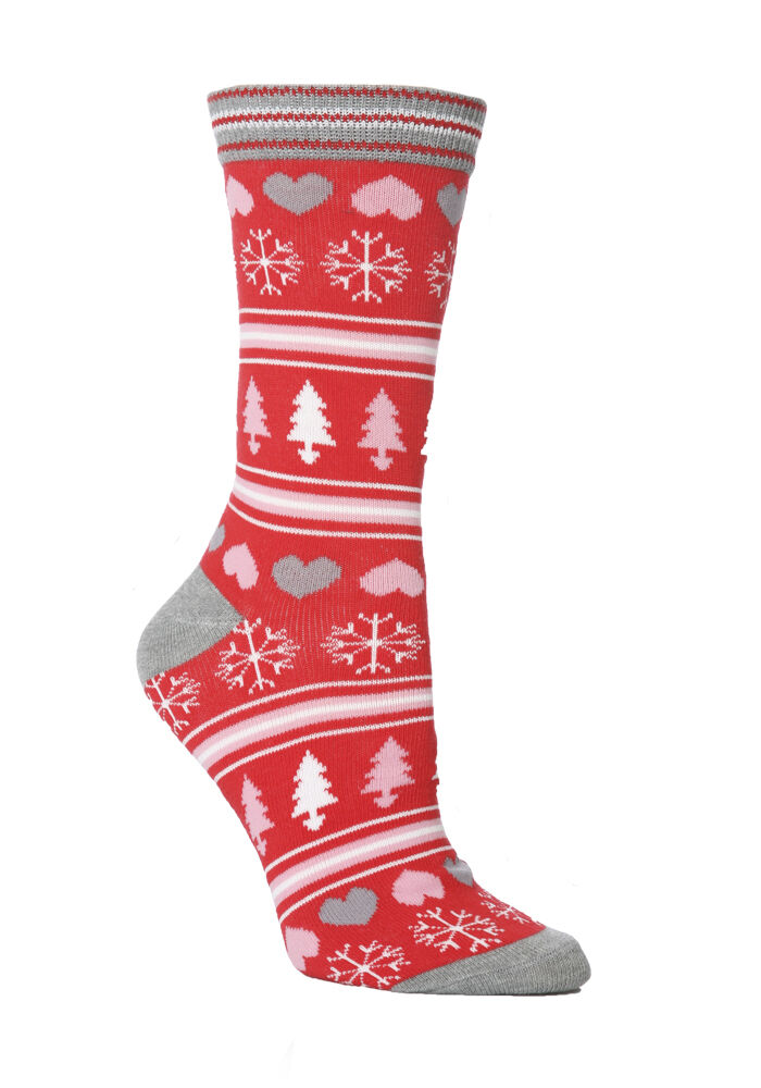 Sock Snob - Womens Fun Cute Novelty Christmas Winter Cotton Crew Socks, 5-9 US - Picture 11 of 12