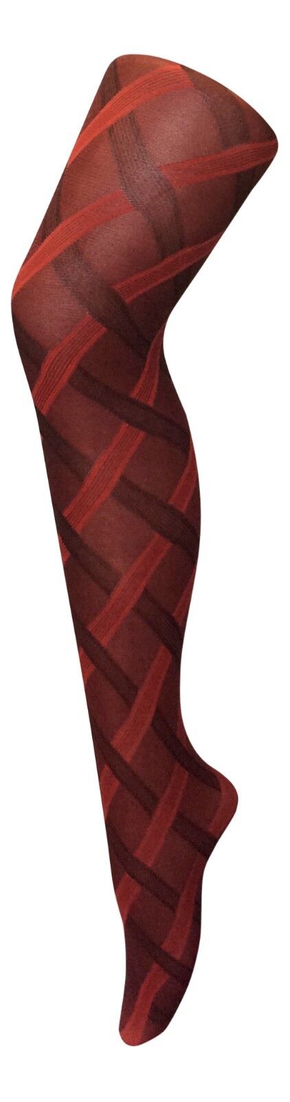 Sock Snob Ladies Thick 80 Den Coloured Patterned Size Opaque Winter Tights XL - Picture 19 of 63