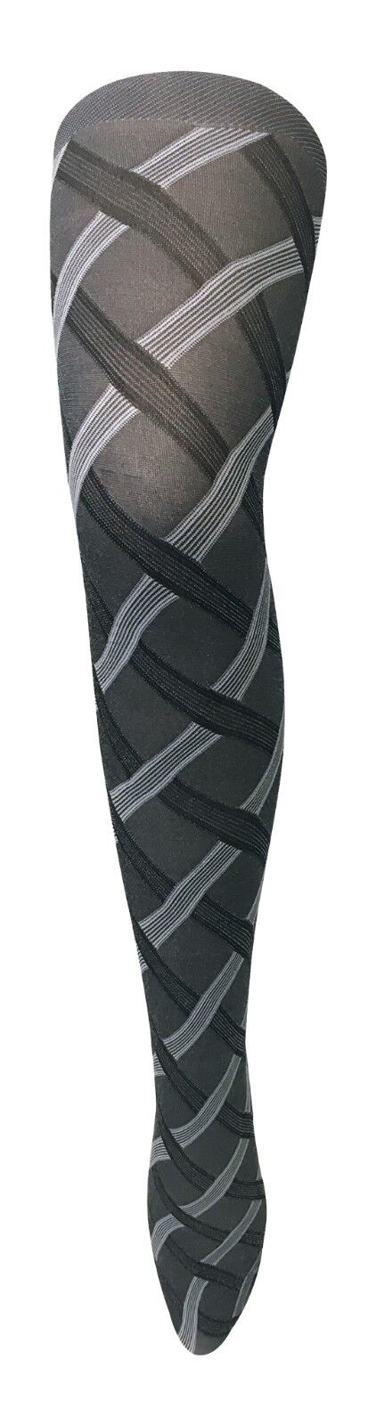 Sock Snob Ladies Thick 80 Den Coloured Patterned Size Opaque Winter Tights XL - Picture 47 of 63