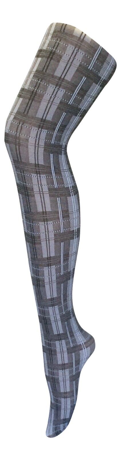 Sock Snob Ladies Thick 80 Den Coloured Patterned Size Opaque Winter Tights XL - Picture 55 of 63