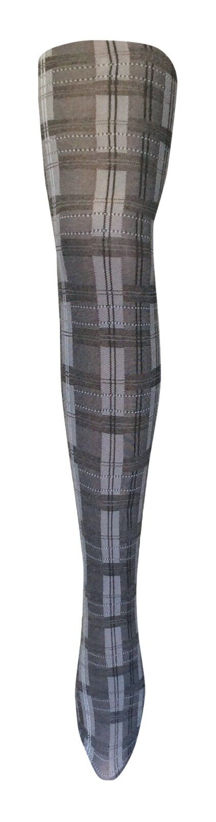 Sock Snob Ladies Thick 80 Den Coloured Patterned Size Opaque Winter Tights XL - Picture 56 of 63
