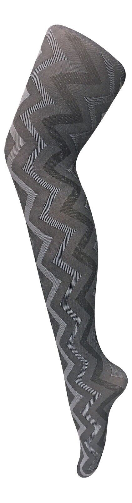 Sock Snob Ladies Thick 80 Den Coloured Patterned Size Opaque Winter Tights XL - Picture 34 of 63