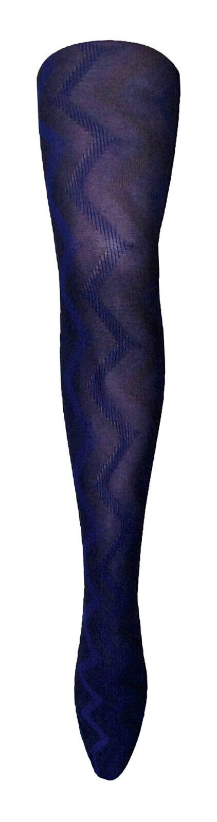 Sock Snob Ladies Thick 80 Den Coloured Patterned Size Opaque Winter Tights XL - Picture 62 of 63