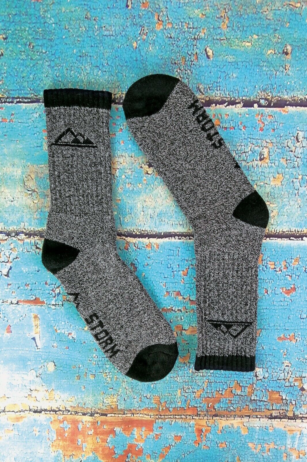 Storm Bloc - 3 Pack Ladies Striped Anti Blister Cotton Summer Walking Boot Socks - Picture 22 of 24