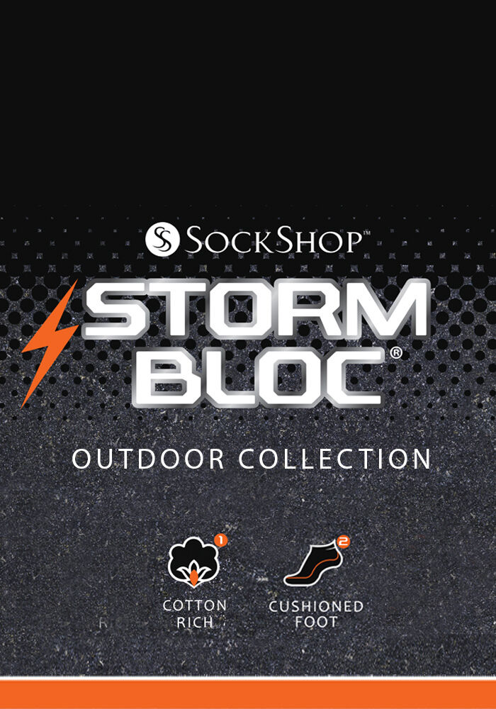 Storm Bloc - 3 Pack Womens Anti Blister Cotton Lightweight Summer Hiking Socks - Foto 12 di 21