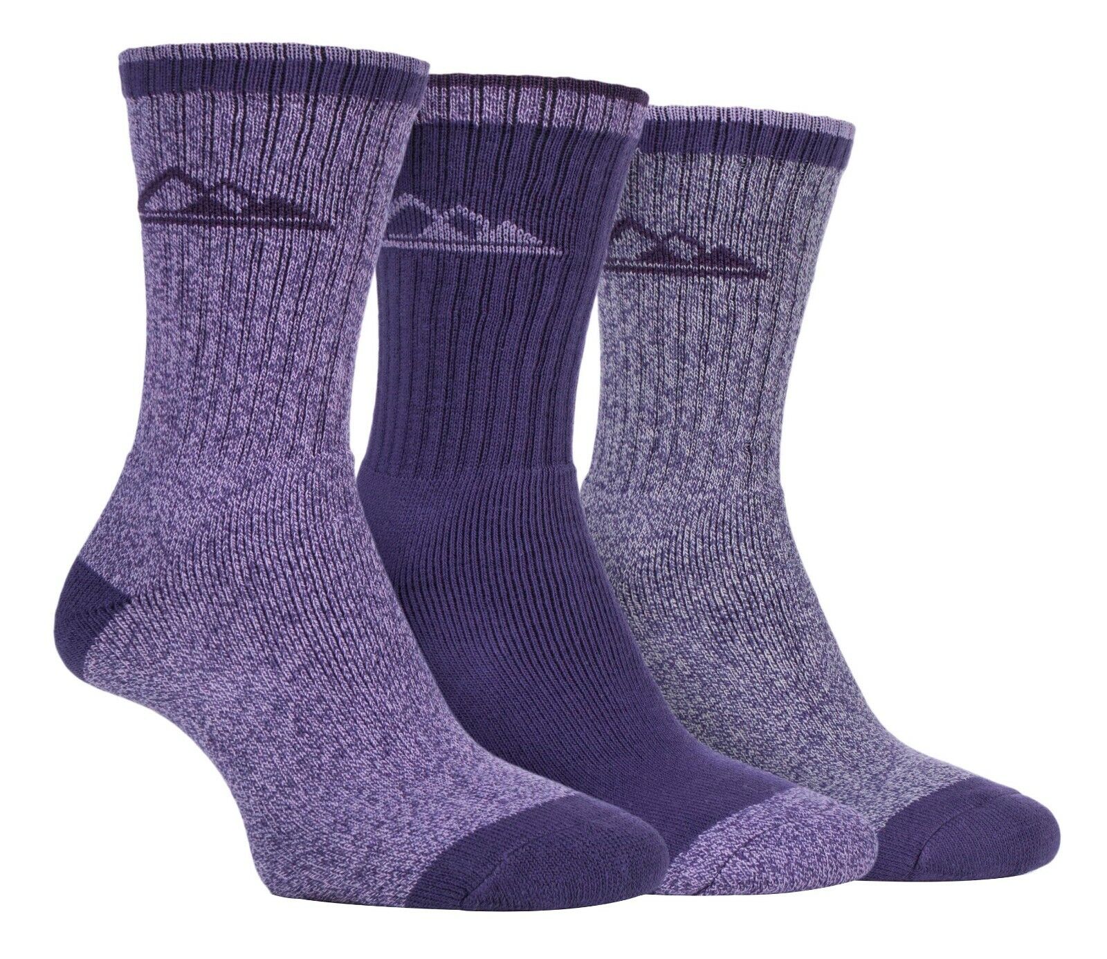 Storm Bloc - 3 Pack Womens Anti Blister Cotton Lightweight Summer Hiking Socks - Foto 13 di 21