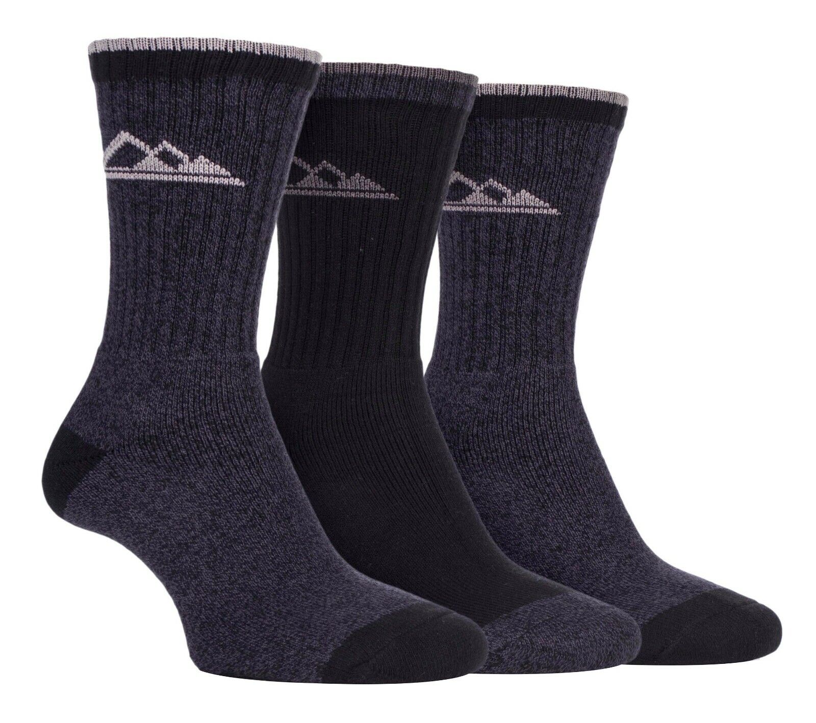 Storm Bloc - 3 Pack Womens Anti Blister Cotton Lightweight Summer Hiking Socks - Foto 16 di 21
