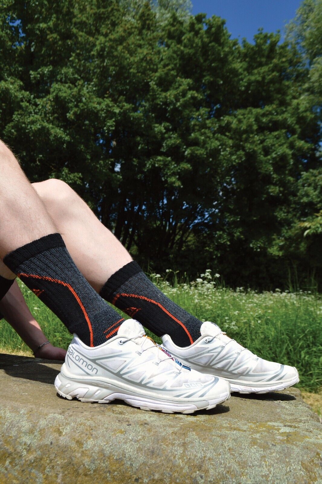 Storm Bloc - 4 Pack Mens Breathable Performance Hiking Socks with Arch Support - Picture 7 of 41