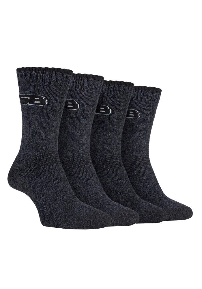 Storm Bloc - 4 Pack Mens Breathable Performance Hiking Socks with Arch Support - Picture 32 of 41