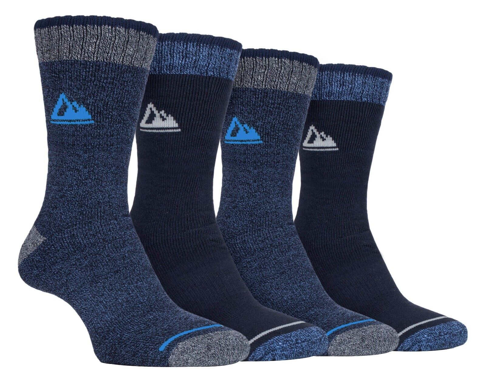 Storm Bloc - 4 Pack Mens Breathable Performance Hiking Socks with Arch Support - Picture 36 of 41