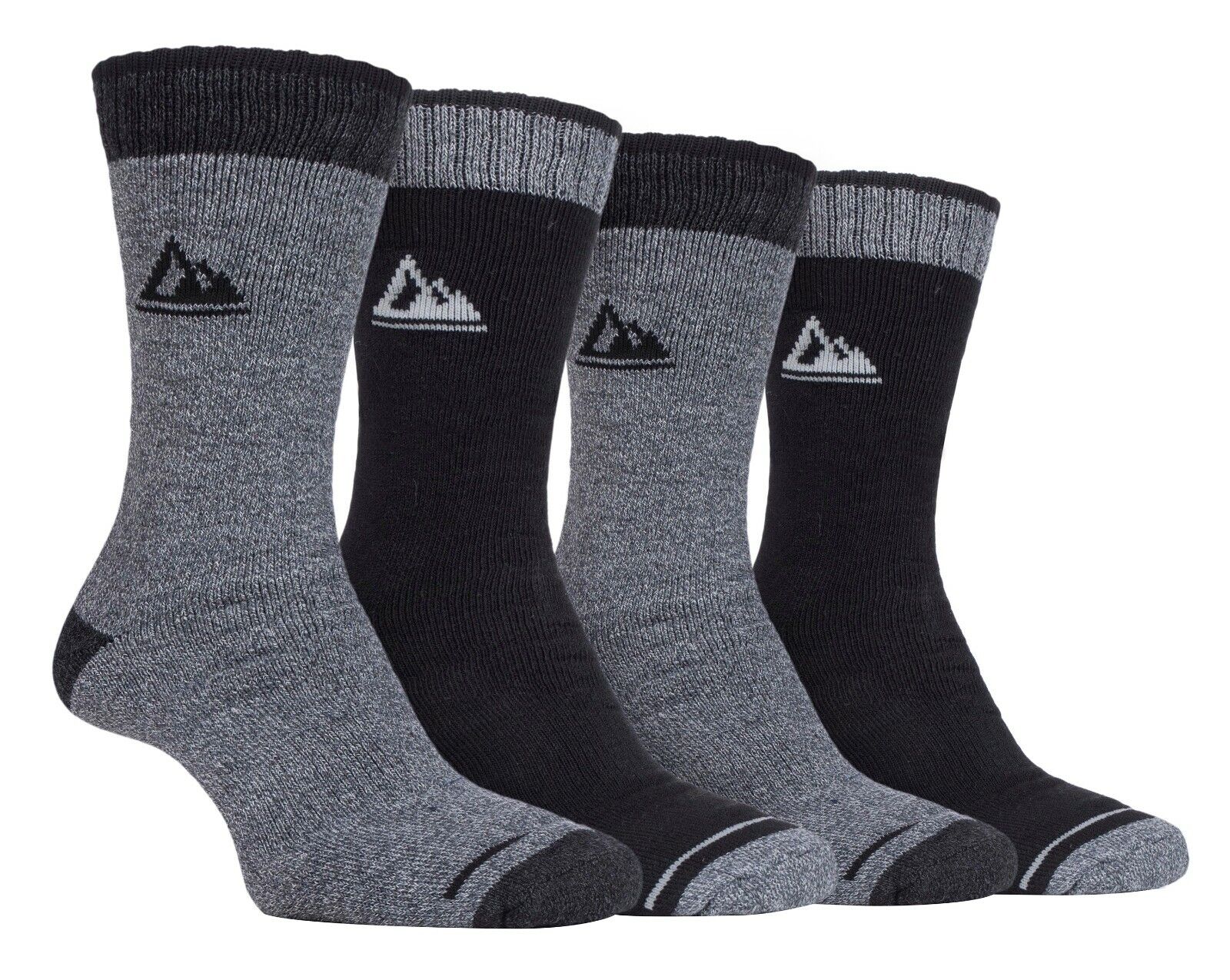 Storm Bloc - 4 Pack Mens Breathable Performance Hiking Socks with Arch Support - Picture 38 of 41