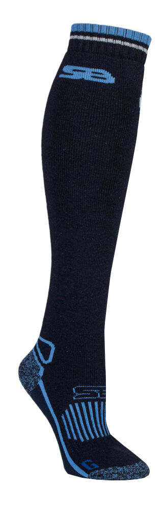 Storm Bloc - Damen lange kniehohe Wollmischung Thermo Reitsocken - Bild 10 von 15