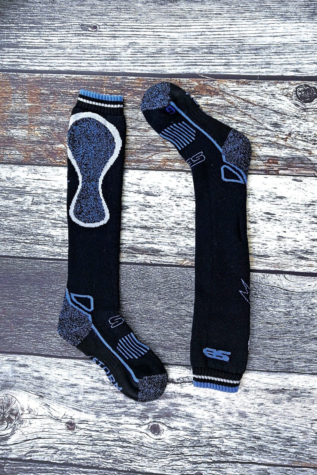 Storm Bloc - Damen lange kniehohe Wollmischung Thermo Reitsocken - Bild 11 von 15