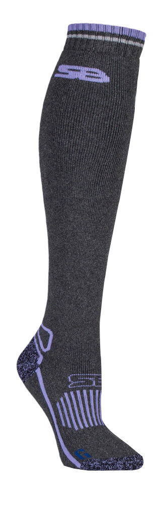 Storm Bloc - Damen lange kniehohe Wollmischung Thermo Reitsocken - Bild 14 von 15