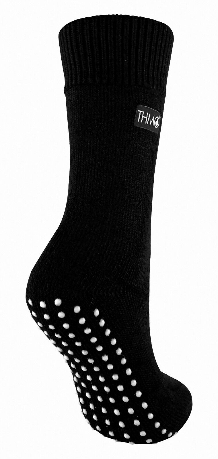 THMO - Ladies Non Slip Fluffy Fleece Inner Warm Thermal Gripper Slipper Socks - Picture 7 of 28
