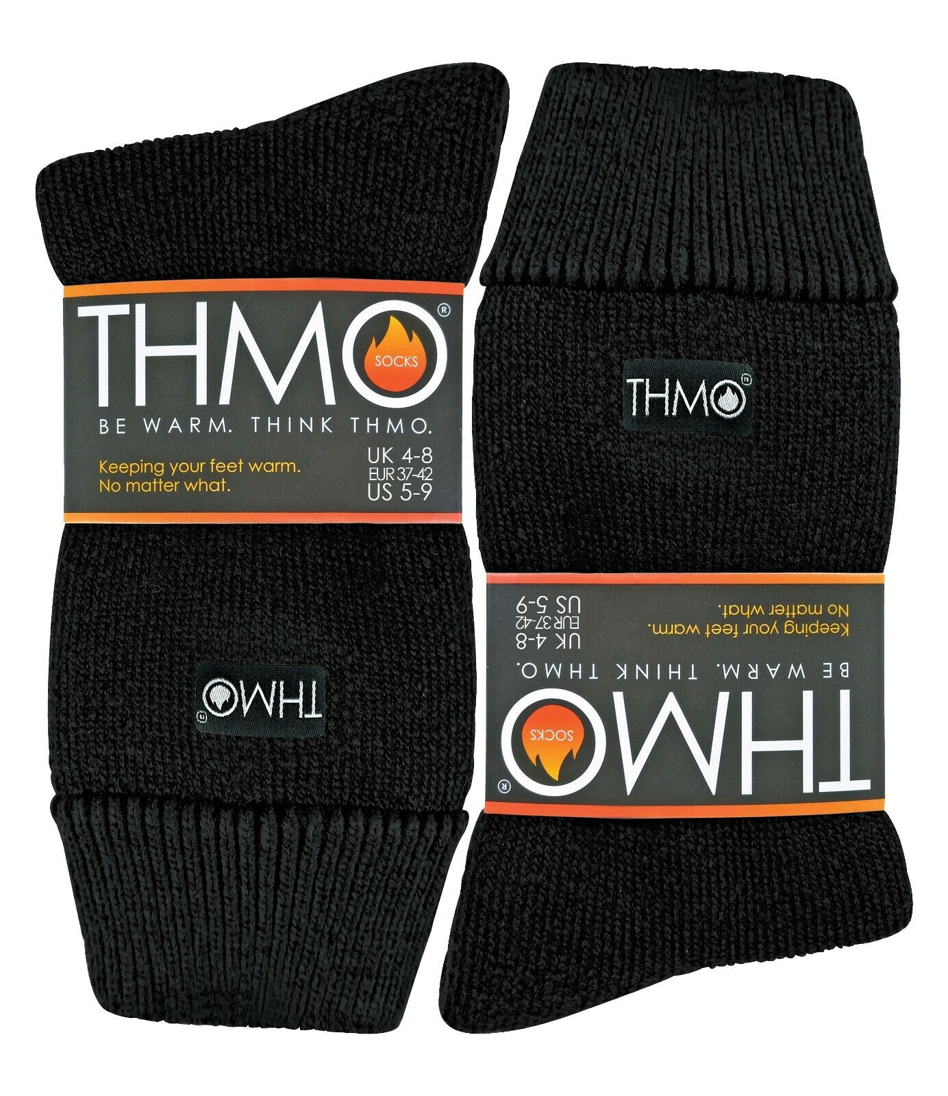 THMO - Ladies Non Slip Fluffy Fleece Inner Warm Thermal Gripper Slipper Socks - Picture 8 of 28