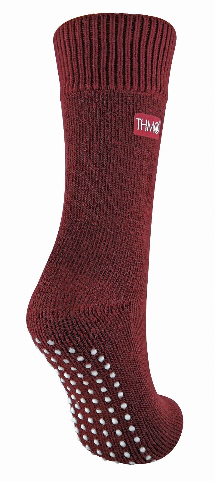 THMO - Ladies Non Slip Fluffy Fleece Inner Warm Thermal Gripper Slipper Socks - Picture 19 of 28