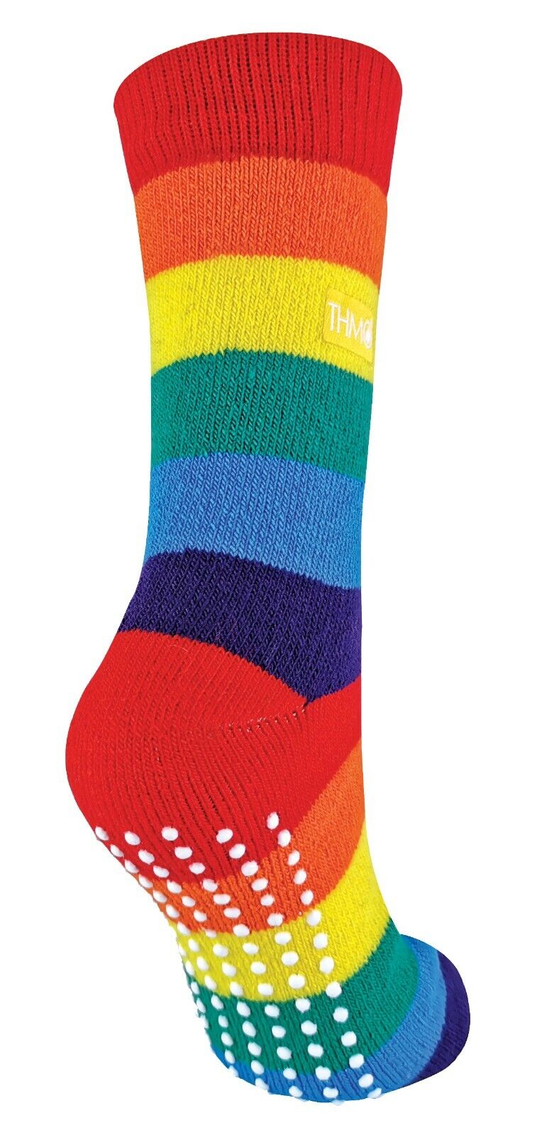 THMO - Ladies Non Slip Fluffy Fleece Inner Warm Thermal Gripper Slipper Socks - Picture 24 of 28