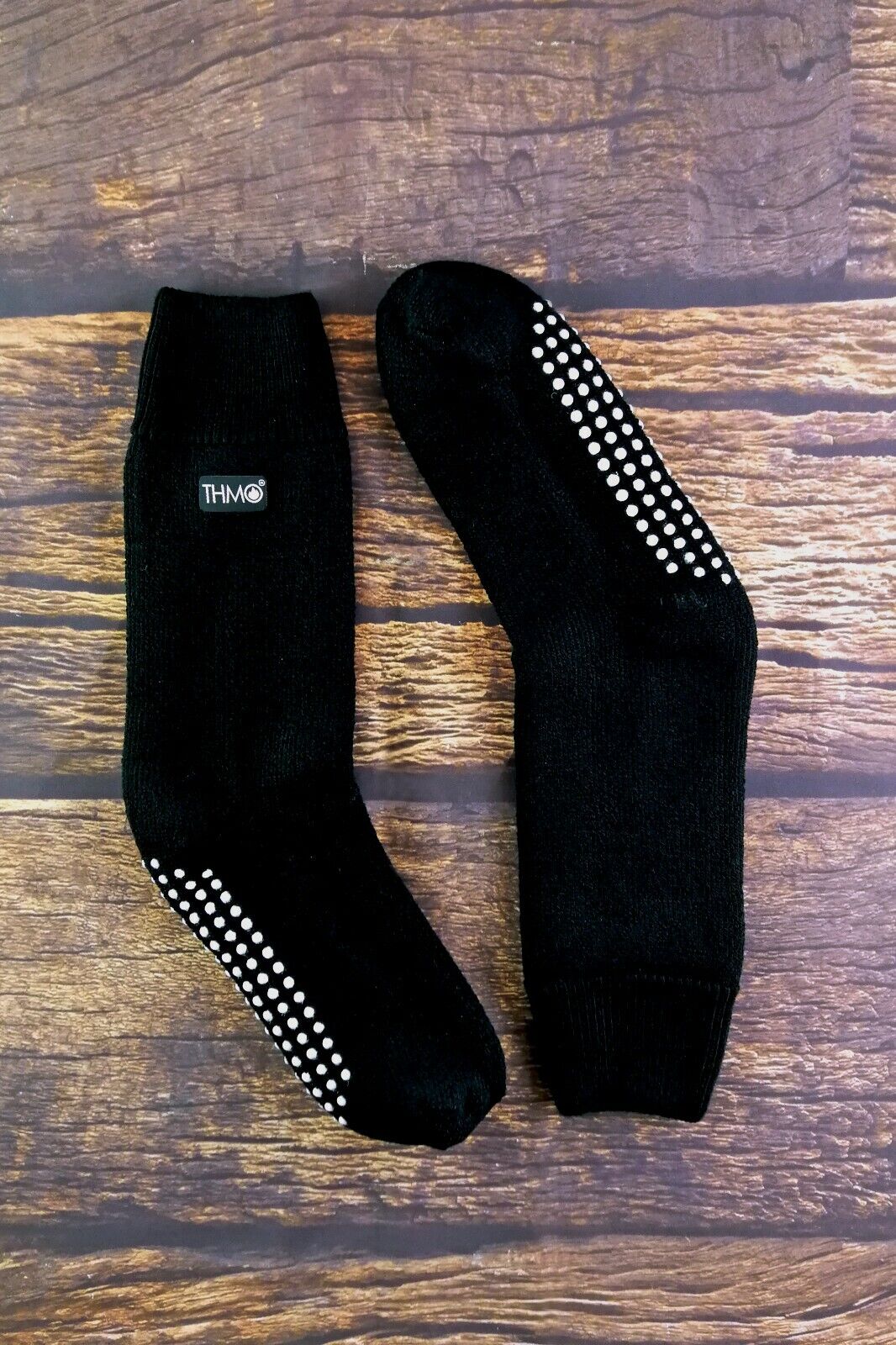 THMO - Mens Indoor Non Slip Winter Warm Thermal Fleece Lined Slipper Socks - Picture 10 of 31