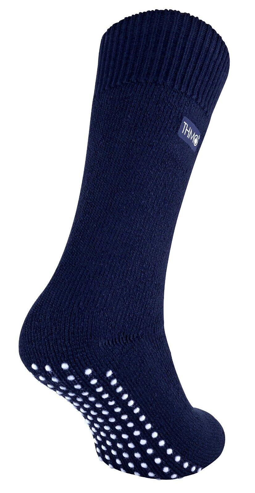 THMO - Mens Indoor Non Slip Winter Warm Thermal Fleece Lined Slipper Socks - Picture 15 of 31