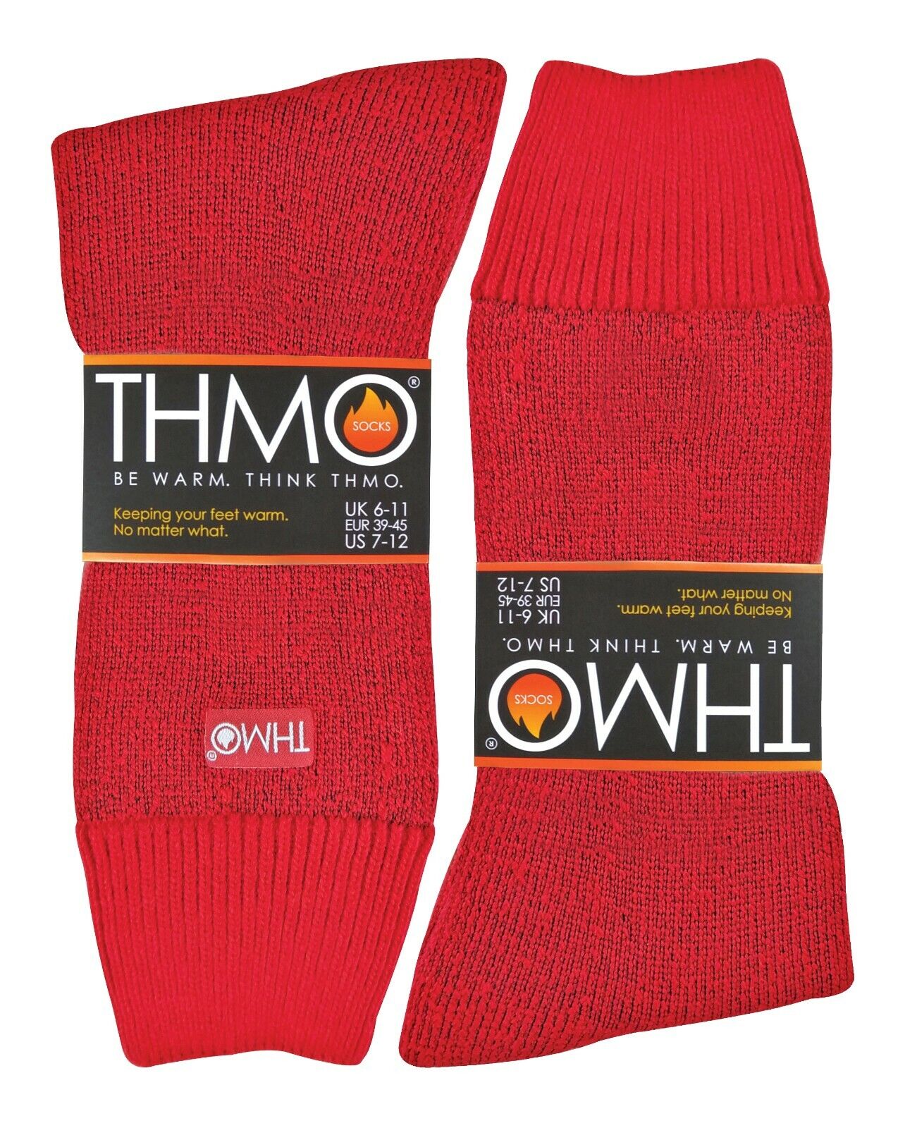 THMO - Mens Indoor Non Slip Winter Warm Thermal Fleece Lined Slipper Socks - Picture 19 of 31