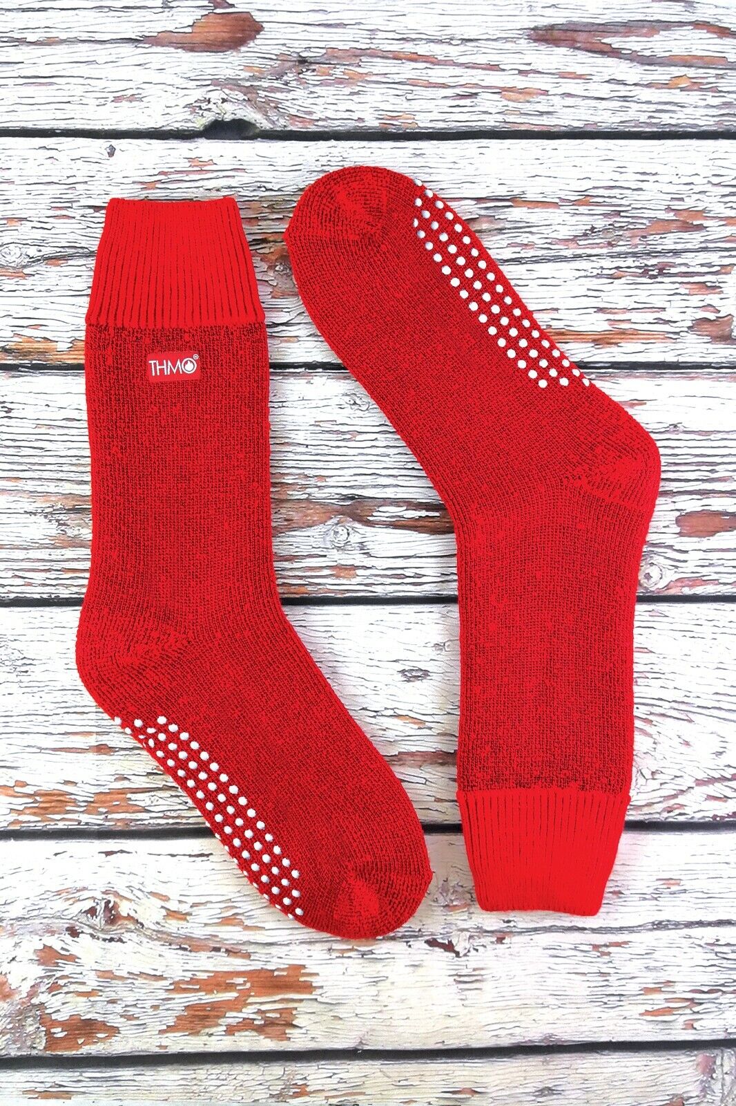 THMO - Mens Indoor Non Slip Winter Warm Thermal Fleece Lined Slipper Socks - Picture 24 of 31