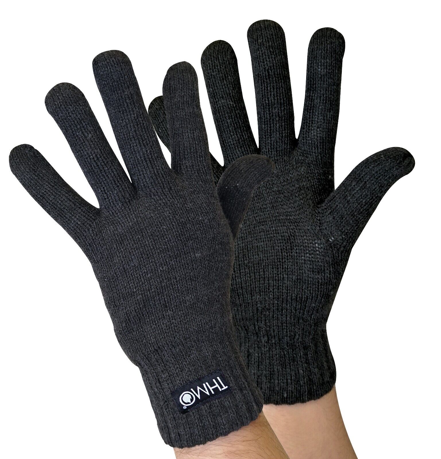 THMO - Herren Strick Thermo 40g 3M Thinsulate Isolation Handschuhe - Bild 8 von 11