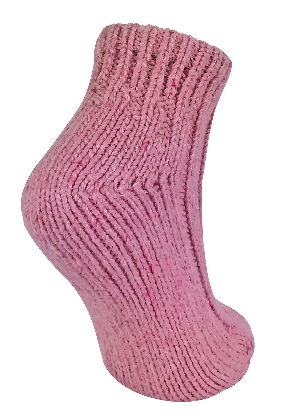 Sock Snob - Womens Chunky Ribbed Low Cut Wool Blend Ankle Boot Socks - Picture 10 of 31