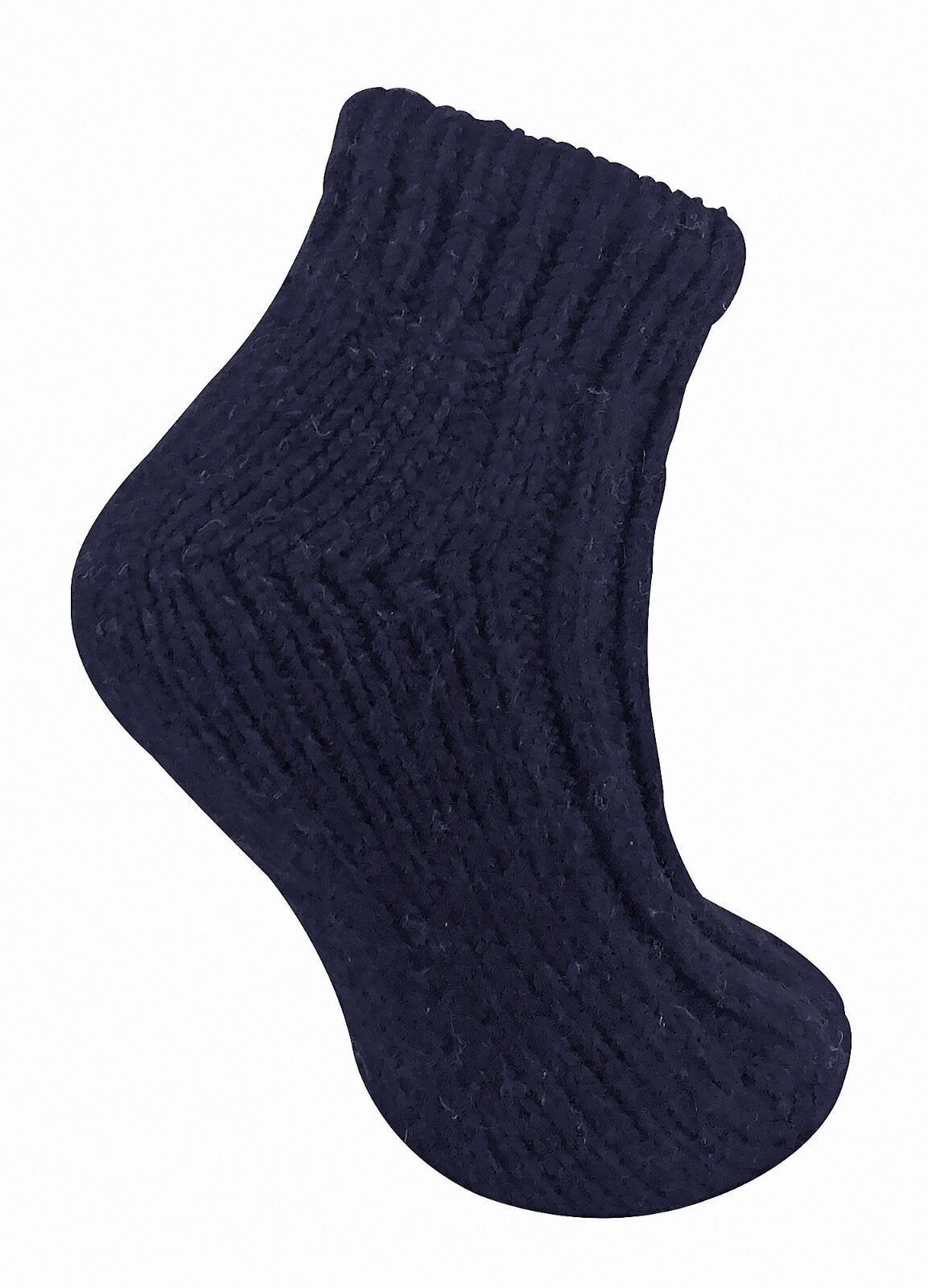 Sock Snob - Womens Chunky Ribbed Low Cut Wool Blend Ankle Boot Socks - Picture 16 of 31