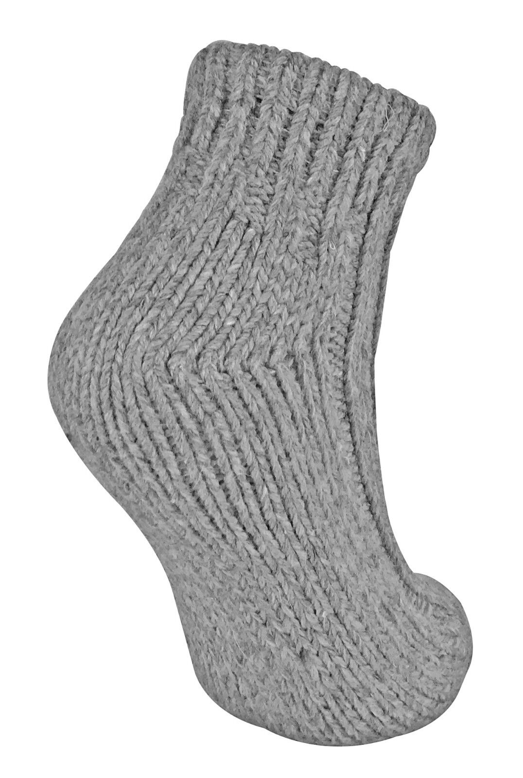 Sock Snob - Womens Chunky Ribbed Low Cut Wool Blend Ankle Boot Socks - Picture 22 of 31