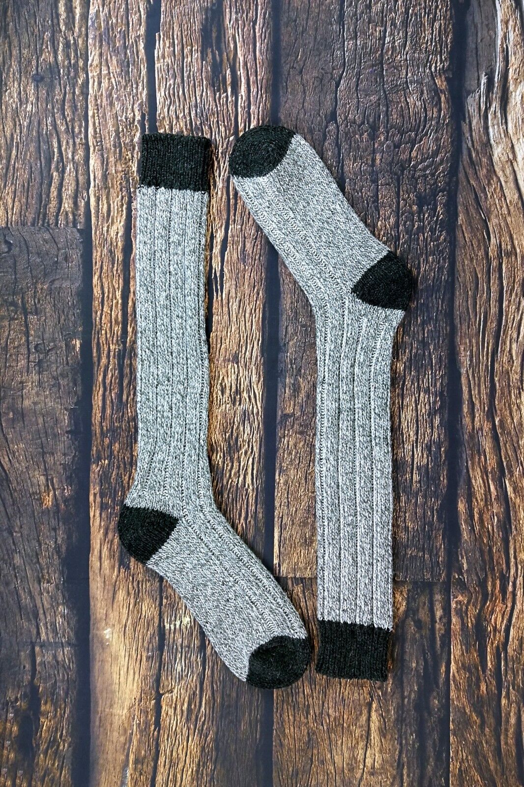 Workforce - extra lange kniehohe warme Wollstiefelsocken für Herren - Bild 15 von 15