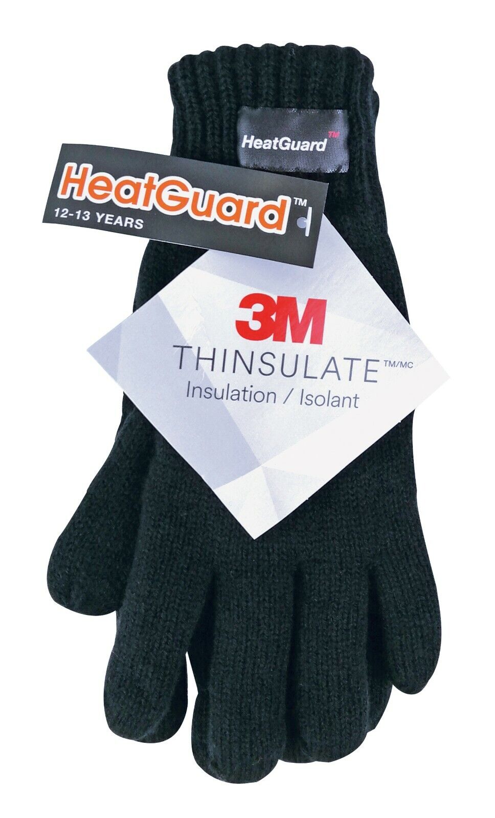 как выглядит Thinsulate - Boys Kids Thinsulate 3M 40 gram Thermal Knitted Winter Gloves фото